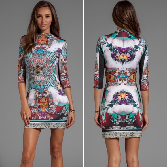 Clover Canyon Dresses & Skirts - Clover Canyon Revolve royal horses dress S